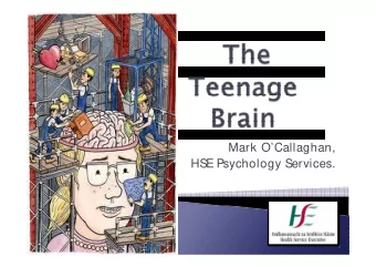 Mark OCallaghan,  HSE Psychology Services.  1  Overview  4. Communicating  1. Causes of  with