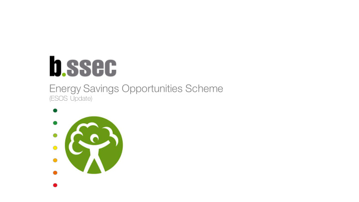 energy savings opportunities scheme