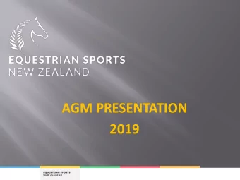 AGM PRESENTATION  2019 DIVERSIFIED INCOME STREAMS  website advertising    income, cross