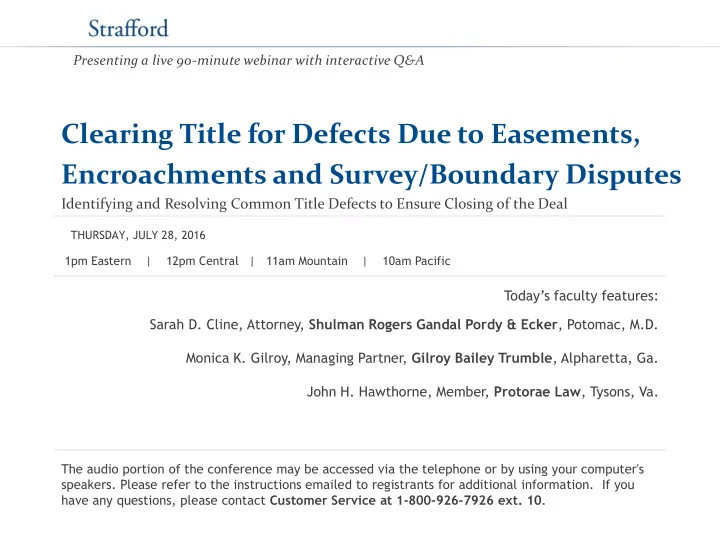 encroachments and survey boundary disputes