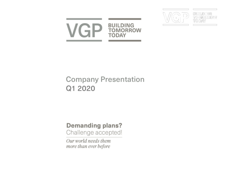 company presentation q1 2020