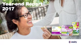 Year  ear-end R  end Repor  eport  t  2017  2017  This presentation may contain forward-looking