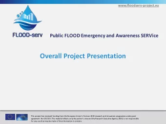 Overall Project Presentation  This project has received funding from the European Unions Horizon