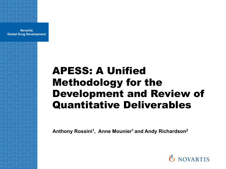 apess a unified methodology for the development and