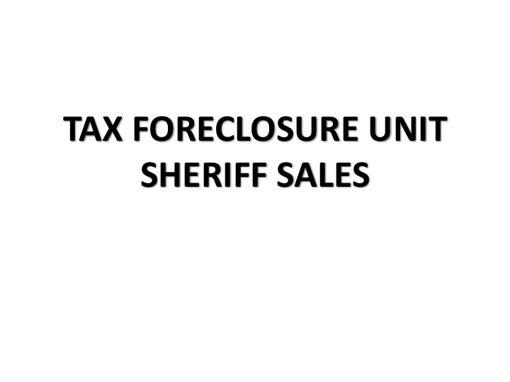 sheriff sales bor vs judicial filings