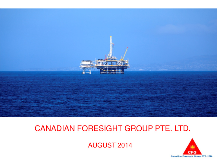 canadian foresight group pte ltd