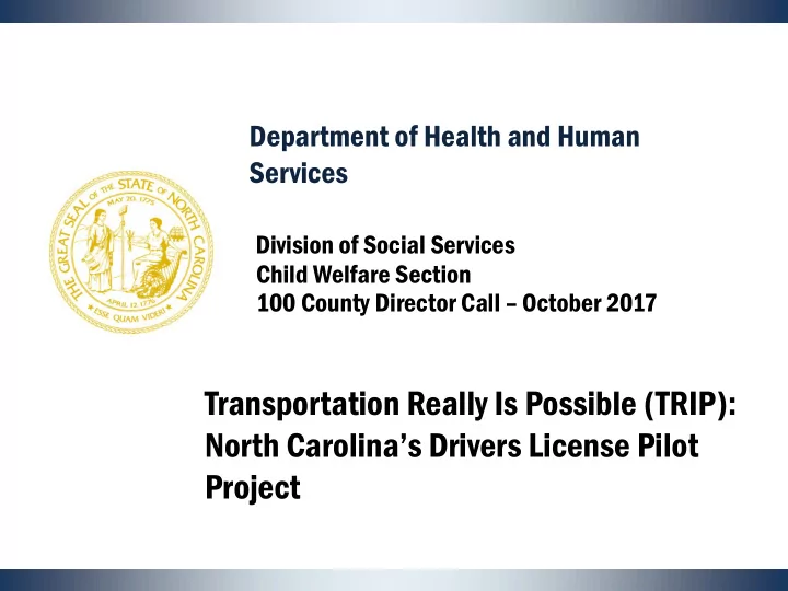 project transportation really is possible trip