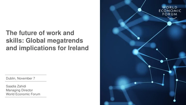 skills global megatrends