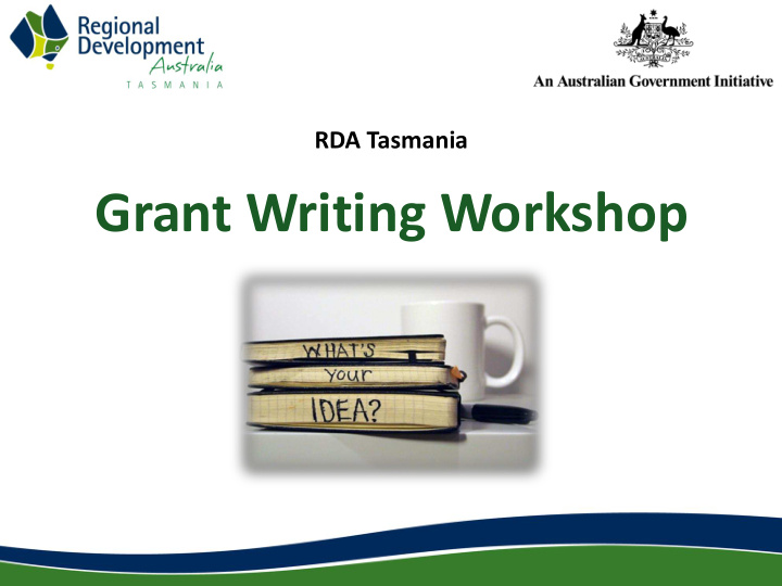 grant writing workshop welcome