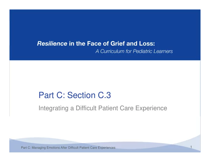 part c section c 3