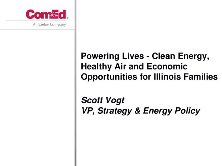 healthy air and economic