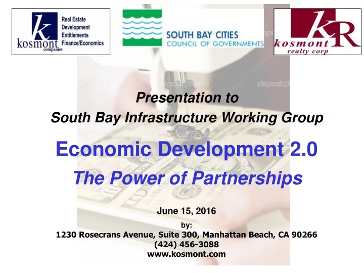 economic development 2 0