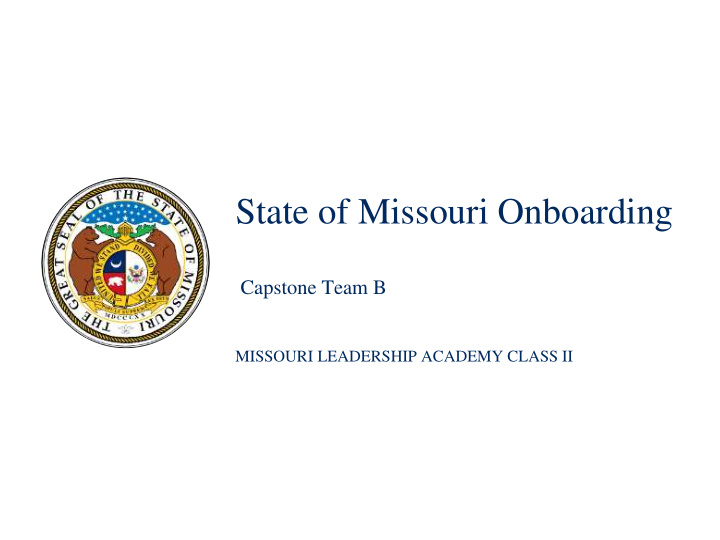 state of missouri onboarding