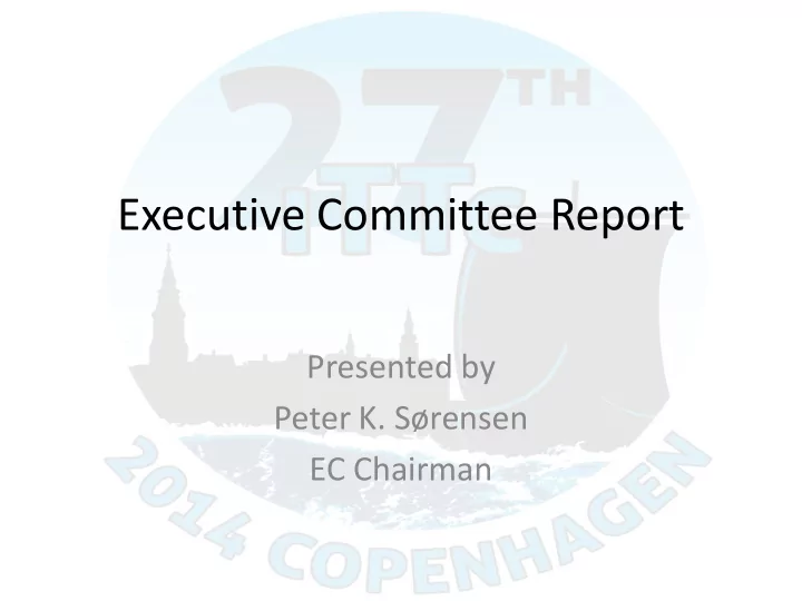 executive committee report