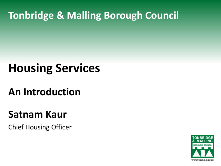housing services