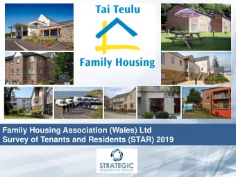 Family Housing Association (Wales) Ltd  Survey of Tenants and Residents (STAR) 2019  Overall