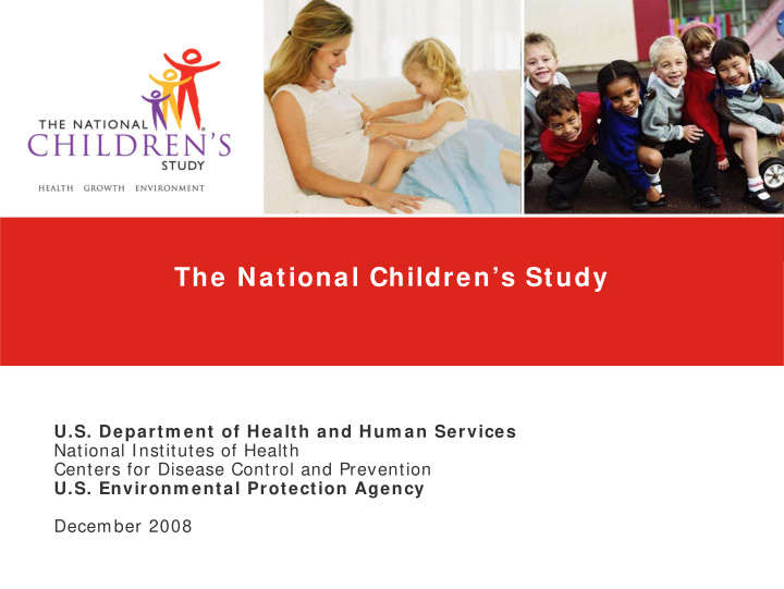 the national children s study