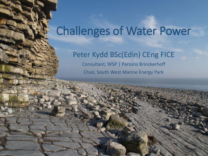 challenges of f water power