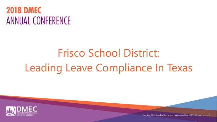 frisco school district