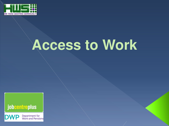 access to work access to work
