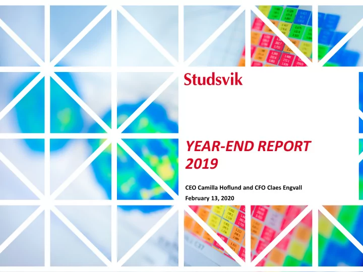year end report 2019