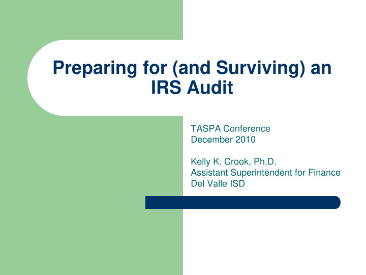 irs audit