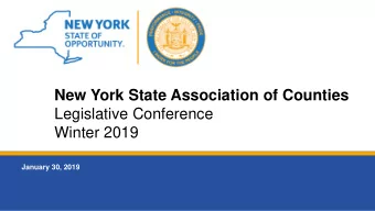 Legislative Conference  Winter 2019  January 30, 2019  January 30, 2019  2  RTA I  RT  A Imp  mplem