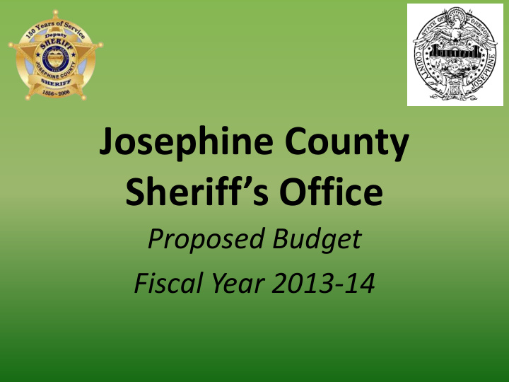 josephine county sheriff s office