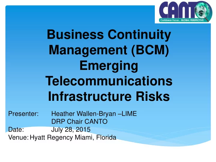 business continuity