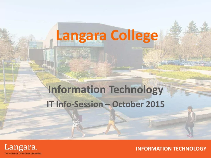 langara college