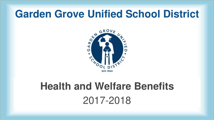 garden grove unified school district