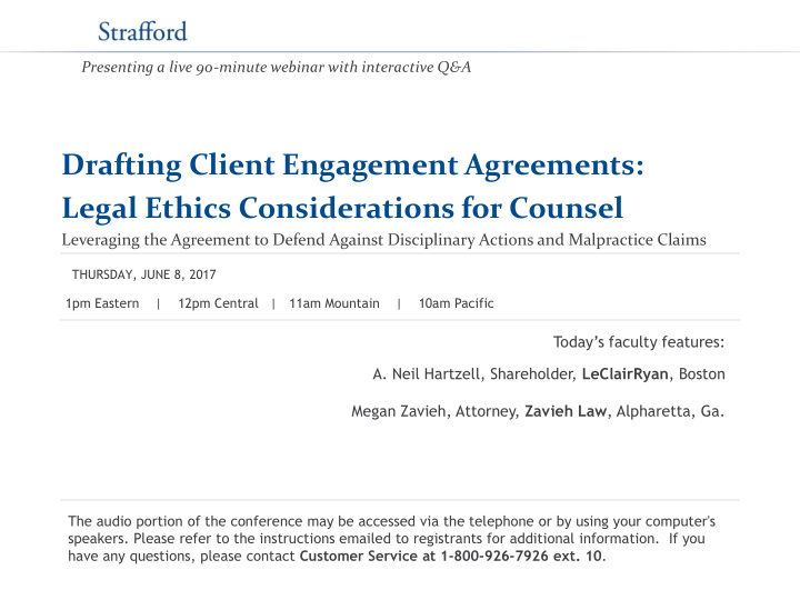 legal ethics considerations for counsel