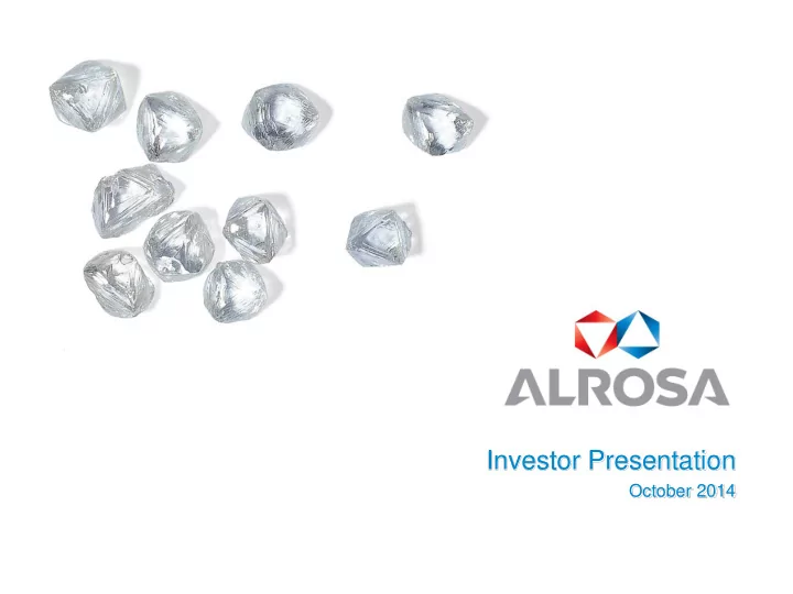 investor presentation
