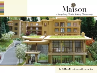 By Millike n De ve lopme nt Cor  por  ation  SI  T  E  MAP  WE  ST  VANCOUVE  R  Ne e d fo r