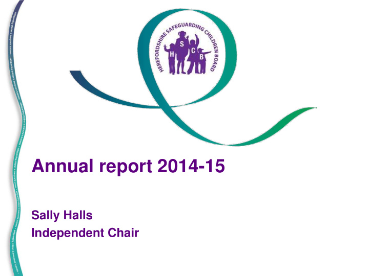 annual report 2014 15