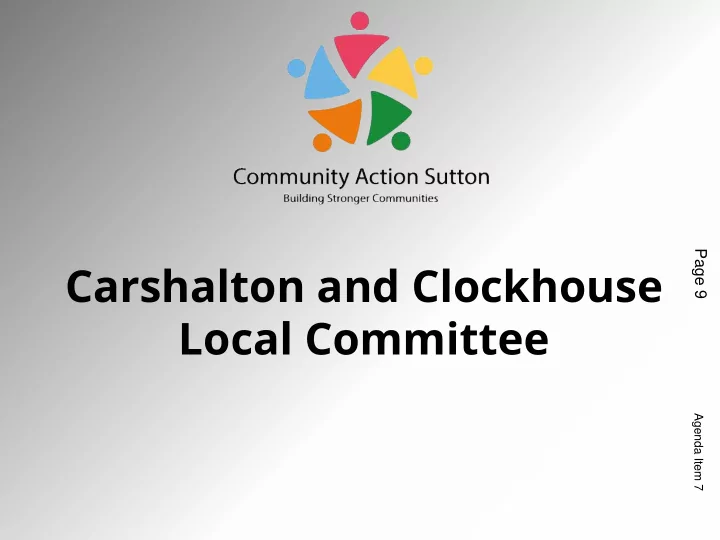 carshalton and clockhouse local committee