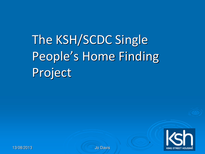 the ksh scdc single