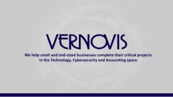 We help small and mid-sized businesses complete their critical projects  in the Technology,