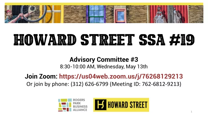 howard street ssa 19