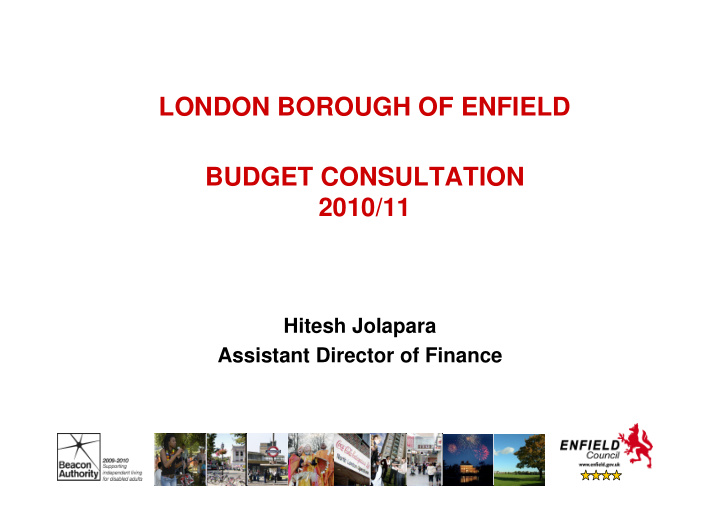 london borough of enfield budget consultation 2010 11
