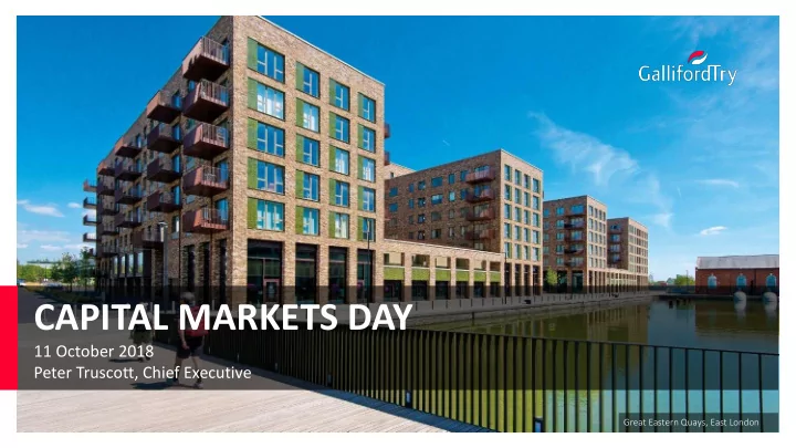 capital markets day