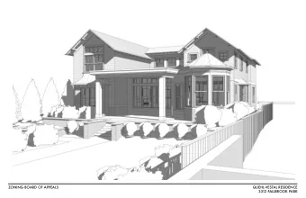 ZONING BOARD OF APPEALS  QUEHL-VESTAL RESIDENCE  3312 FALLBROOK PARK  Existing Site Conditions  1)