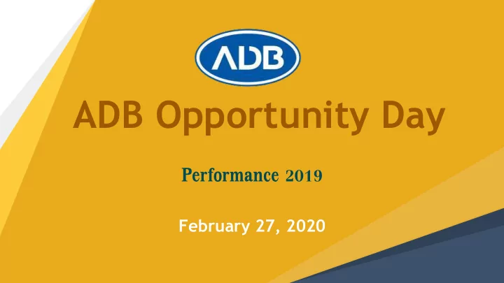adb opportunity day