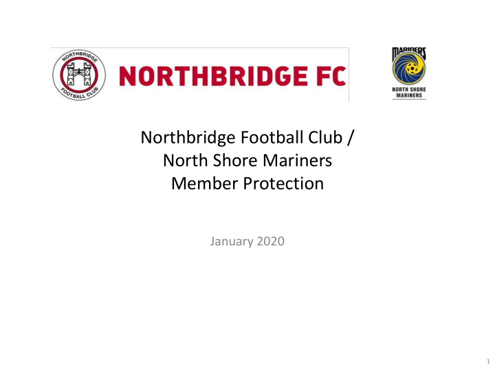 northbridge football club