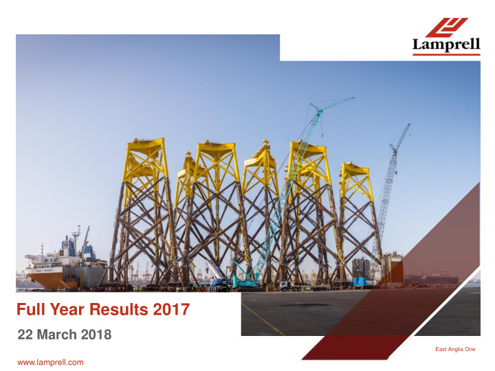 full year results 2017