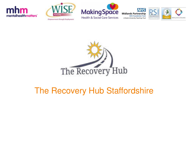 the recovery hub staffordshire how can we help