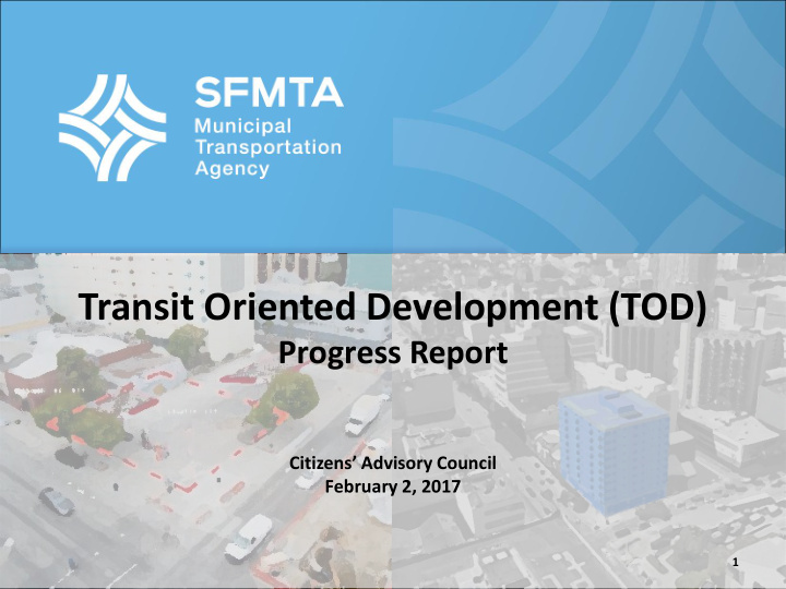 transit oriented development tod