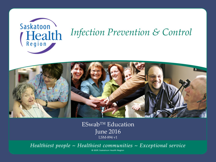 infection prevention amp control