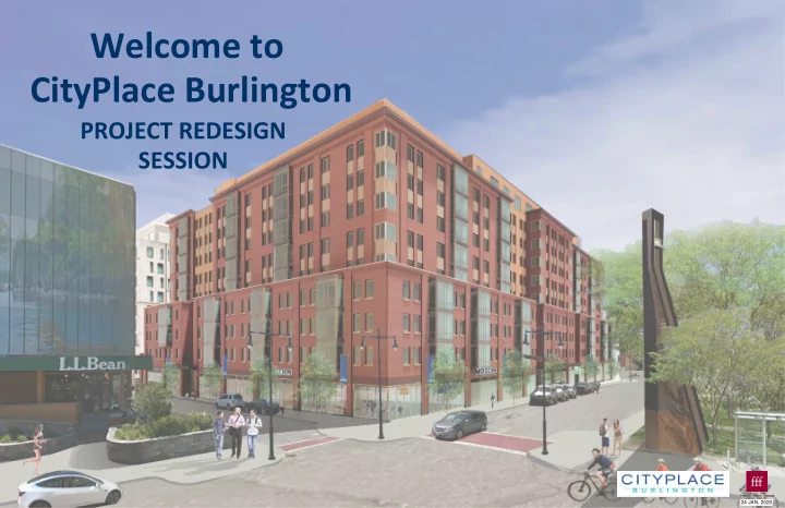 welcome to cityplace burlington