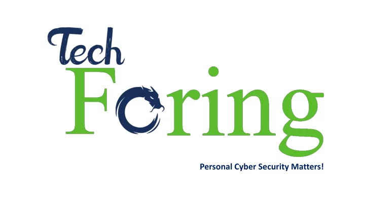 personal cyber security matters who are we